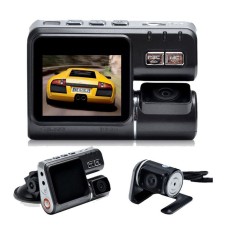 מצלמת דרך לרכב עם עדשות כפולות רזולוציה FULL HD 1280P כולל מסך “2 ושלט רחוק