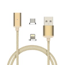  כבל טעינה מגנטי USB  לטלפון סלולרי 