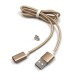  כבל טעינה מגנטי USB  לטלפון סלולרי 